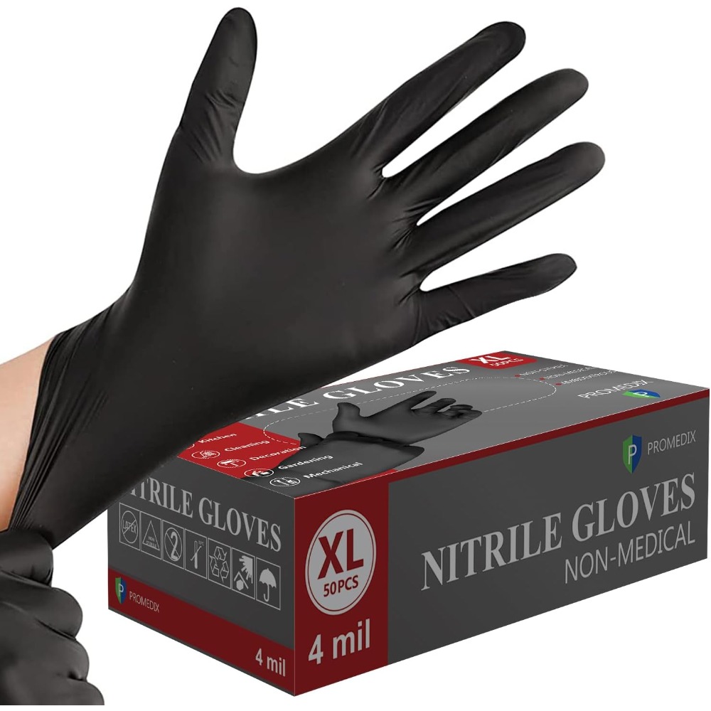 Exam Glove Nitrile - Нитриловые одноразовые перчатки, 4 мил, 100