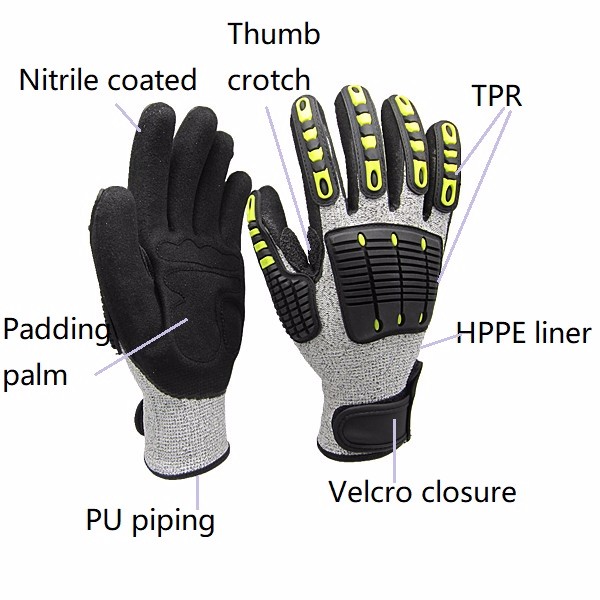Усиленные рабочие перчатки с з – обзор и цена Work Glove Impact