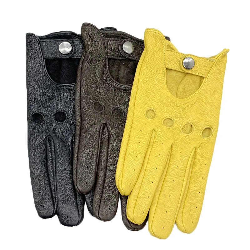 Удобные в носке мотоциклетные  – обзор и цена Leather Driving Glove