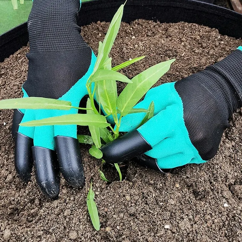 Садовые перчатки с когтями, ды – обзор и цена Gardening Glove Waterproof