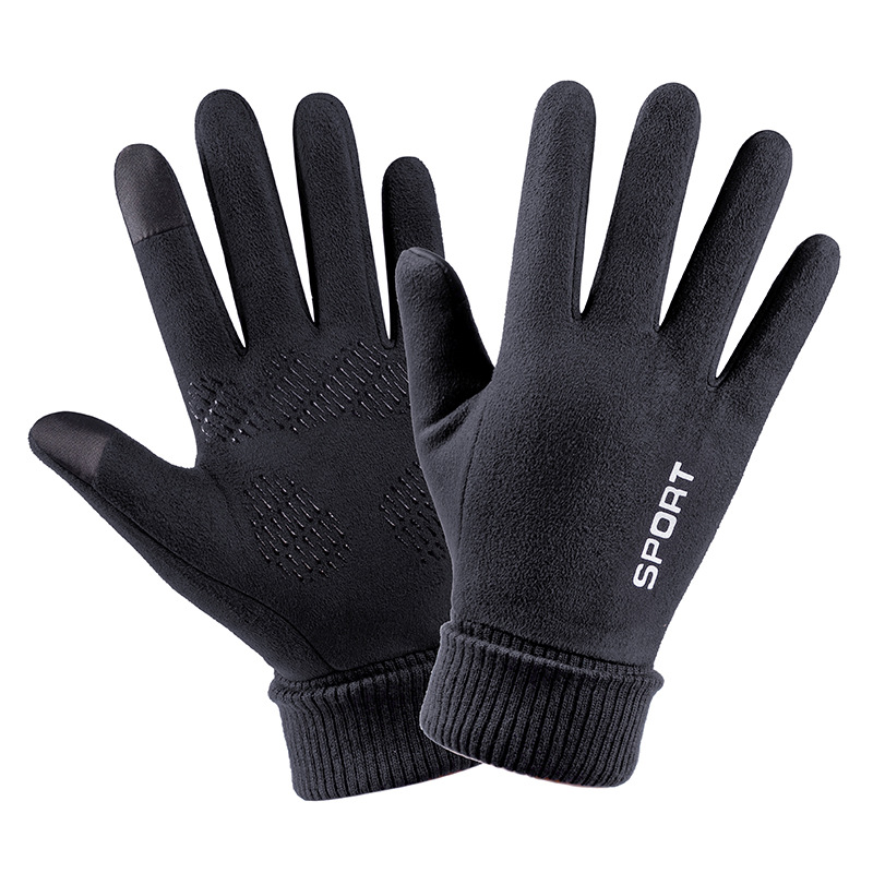 Мужские Зимние Замшевые Кожаны – обзор и цена Leather Driving Glove